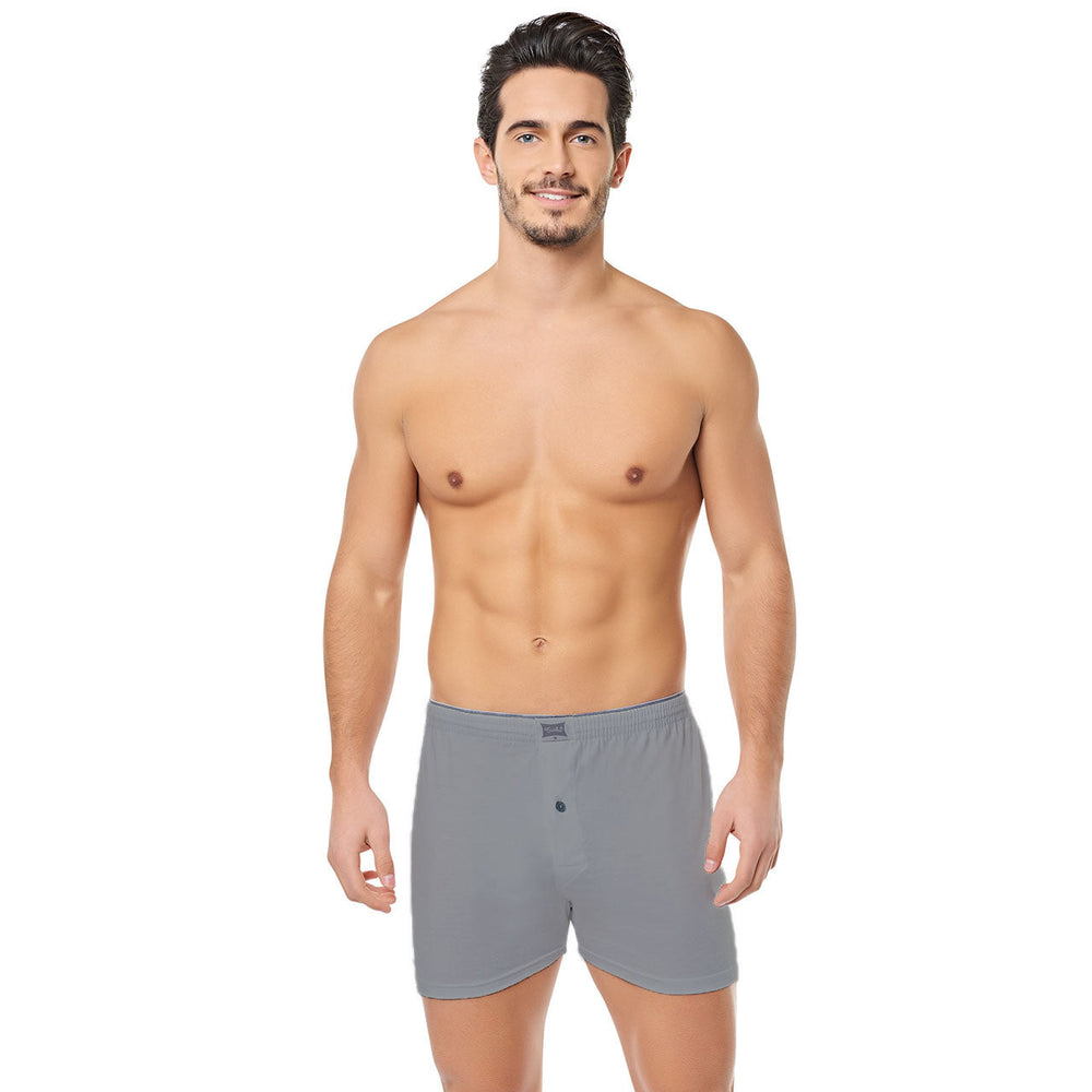 Tutku Combed Cotton Terry Waist Plain Boxer