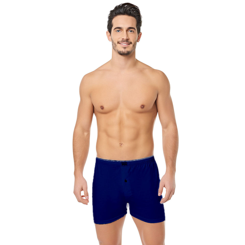 Tutku Combed Cotton Terry Waist Plain Boxer