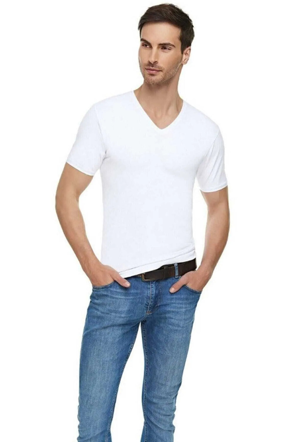 Elite Elastane V-Neck