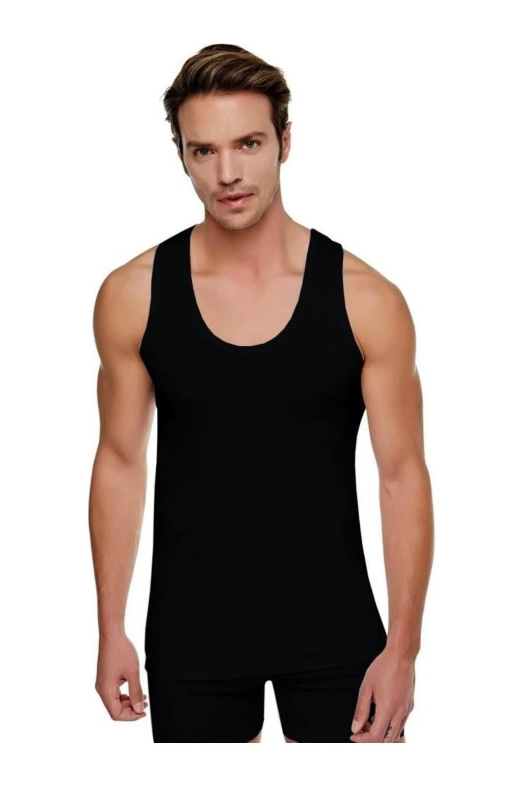 Tutku Men's Combed Cotton Undershirt
