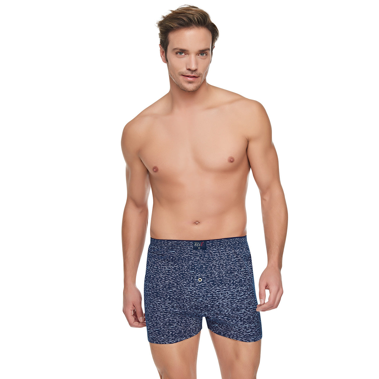 Elit Towel Waist Patterned Boxer