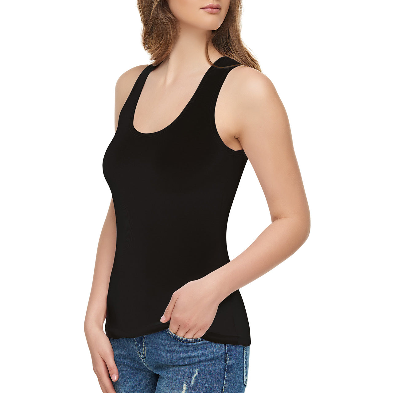 Elite Modal Wide Strap Undershirt