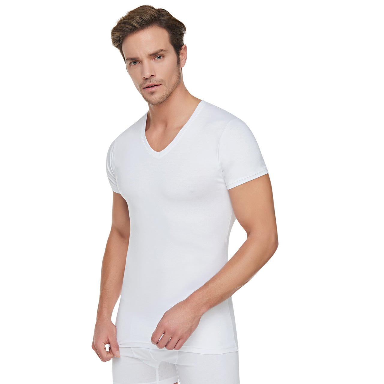 Tutku Ribbed V-Neck