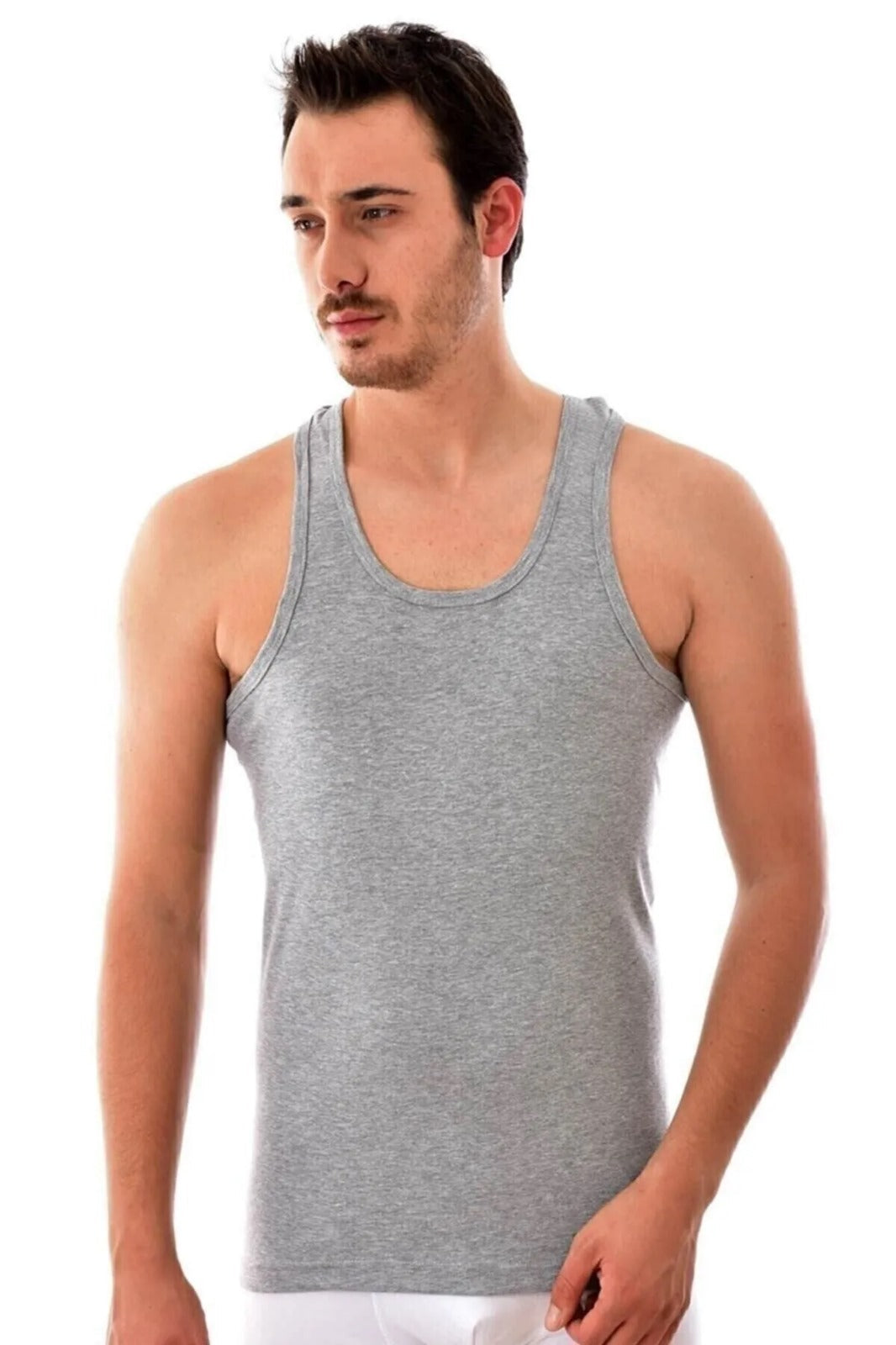 Tutku Men's Combed Cotton Undershirt