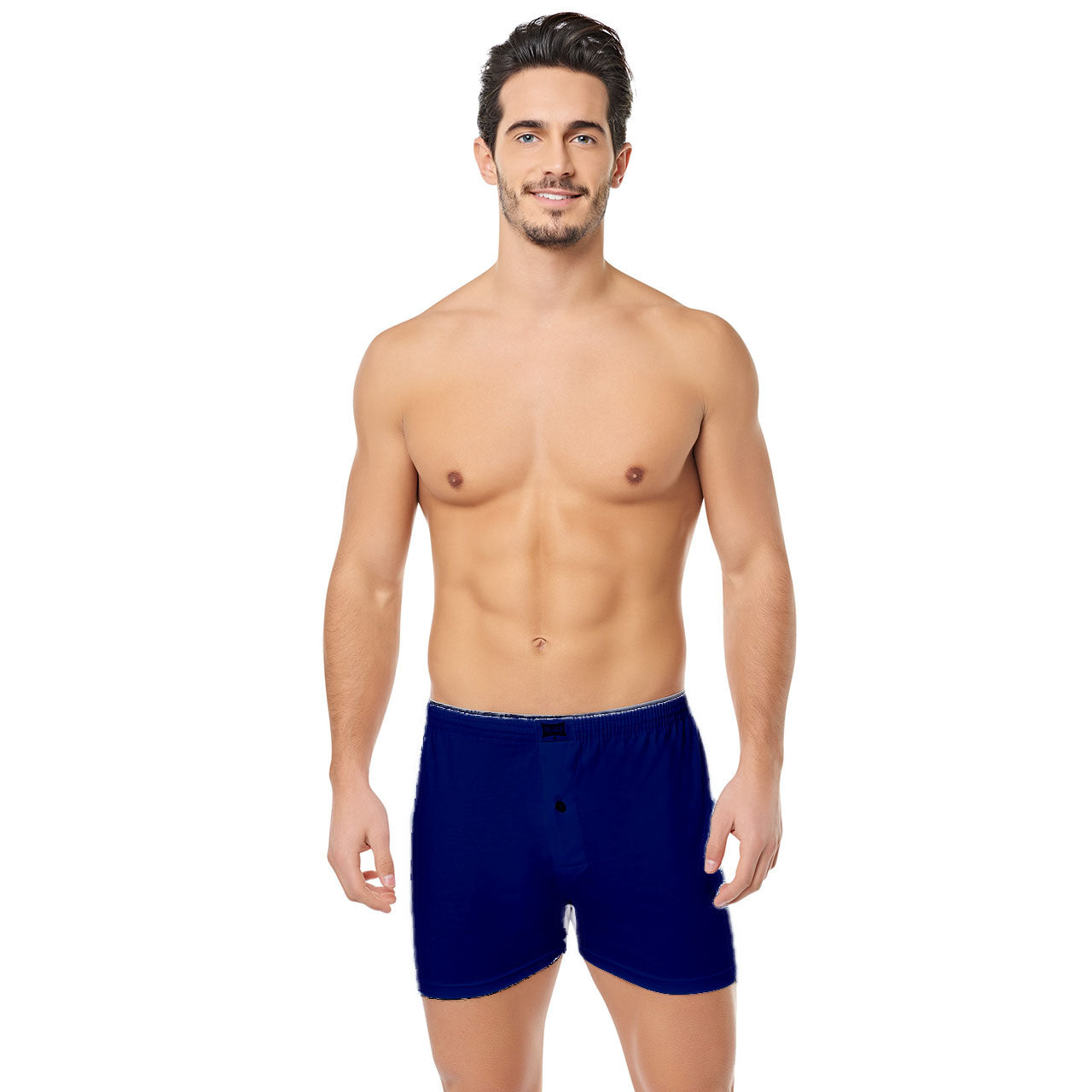 Tutku Combed Cotton Terry Waist Plain Boxer