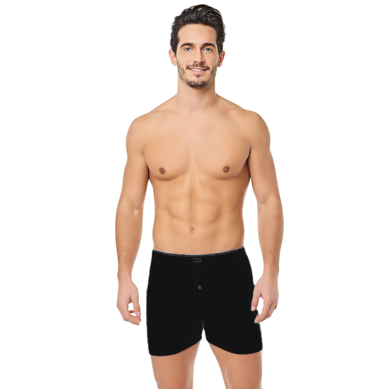 Tutku Combed Cotton Terry Waist Plain Boxer